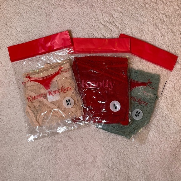 BNIB - 3 Pairs of Woman’s Knotty Knickers - Picture 4 of 4
